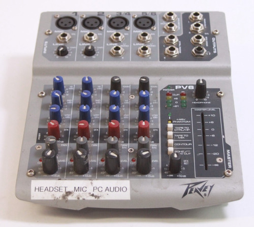 Peavey pv6 channel compact - peavey,