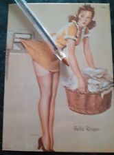 PIN-UP _ Beautiful Ringer _ Stockings and Garter Belt _ PINUP _ Housewife _ Laundry