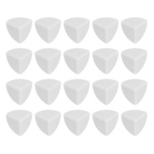 (Blanc Pur)20 Pièces Silicone