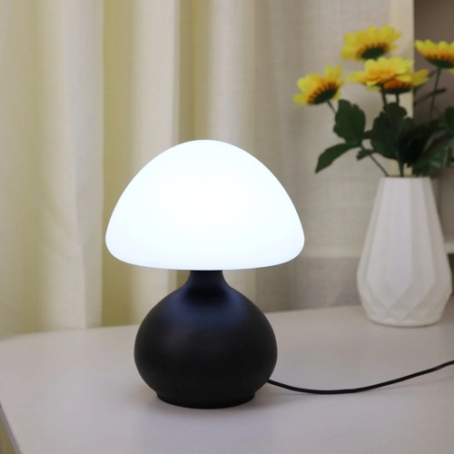 Lampe champignon métal - lampe,