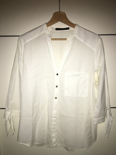 Blouse chemise blanche fluide