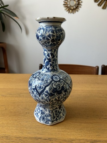 Vase bouteille delft - vase, polylobÉ