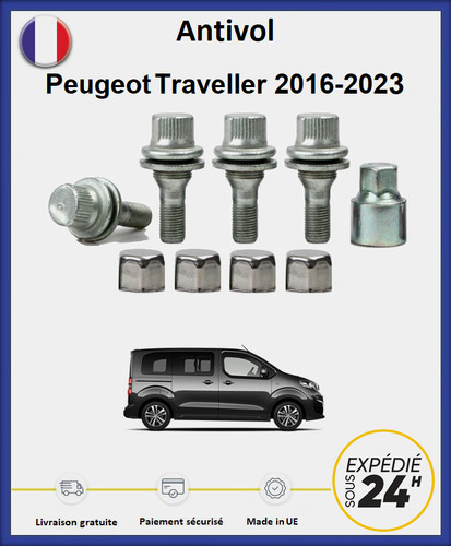 Ecrous antivol roues - ecrous,