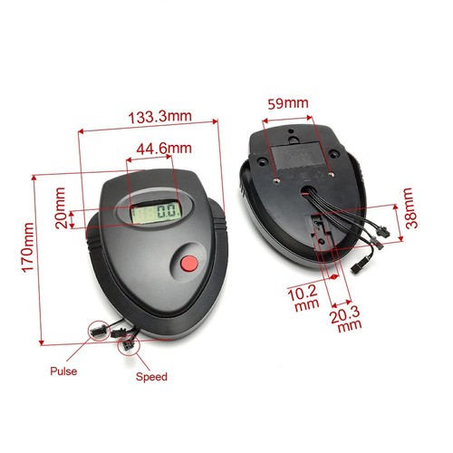 Compteur vitesse et - de,