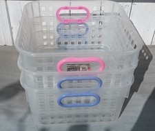 3 Caisses En Plastique