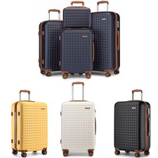 Valise rigide ABS+PC 13/20/24/28pouces 4 roues bagage à main avec poignée voyage