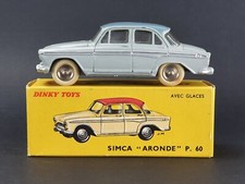 Antique Dinky Toys France 544 Simca Aronde P60
