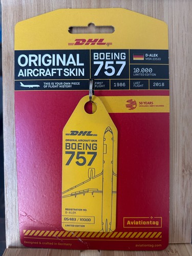 Aviationtag boeing 747 - 747, dhl