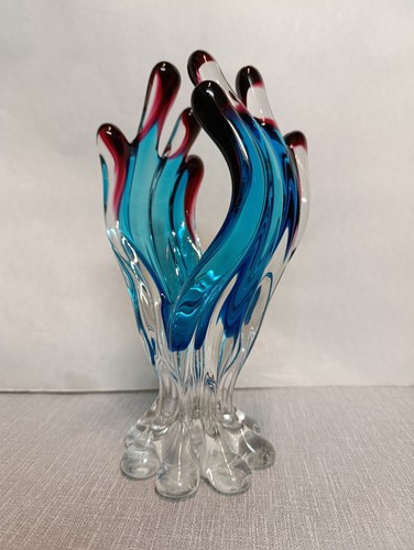 Superbe vase soliflore en - vase,, soliflore,
