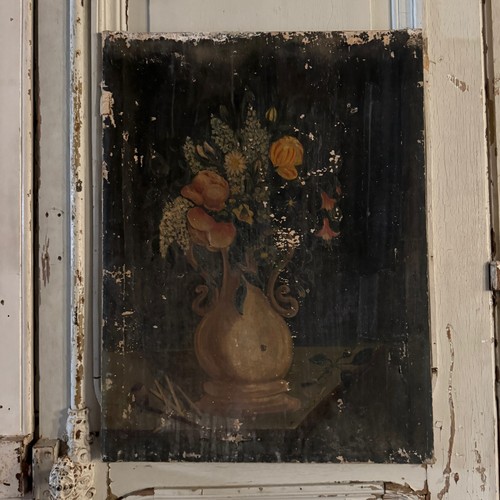 Huile sur toile - , nature