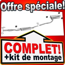 Ligne pot d'échappement pour