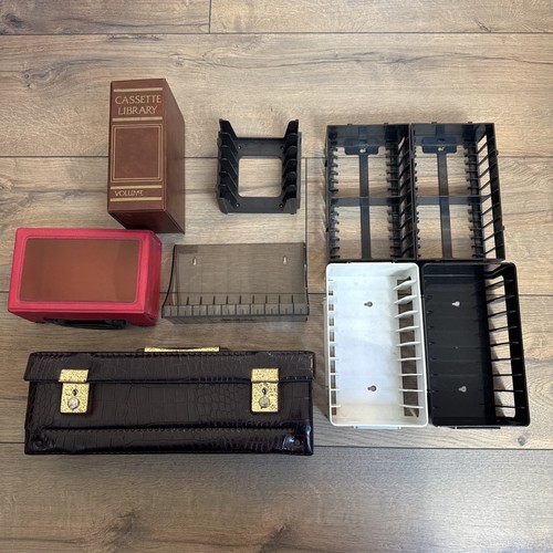 Lot rangement cassettes - lot,