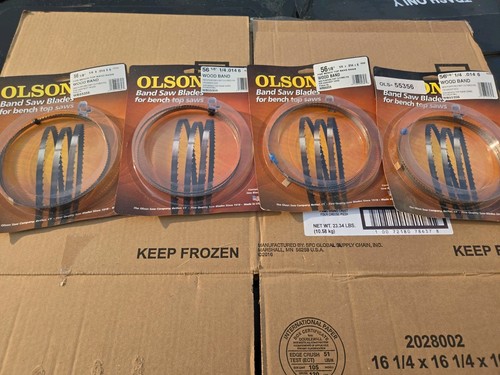 Lot olson band saw blade - 4,