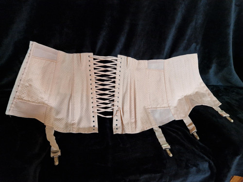 Corset vintage rose - vintage,