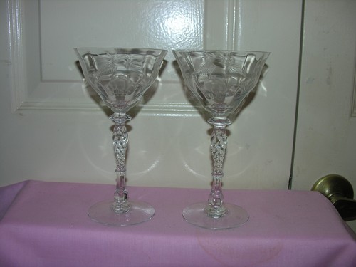Set crystal twisted - 2, stem
