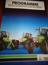 CATALOGUE - AGRICULTURAL - TRACTOR - DEUTZ (ref 57