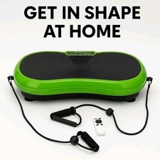 Plaque Vibrante Appareils Heimtraining 200W – 99 Niveaux – Incl. Expander