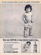 ADVERTISEMENT ADVERTISING 1965 035 SUPPLINE soft and soft