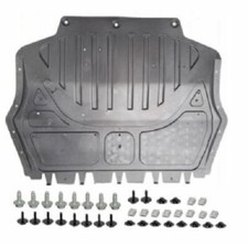 CLIPS + PLAQUE COUVERCLE CACHE PROTECTION SOUS MOTEUR AUDI A3, VW GOLF