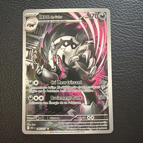 Carte pokémon ixon galar - ixon, de