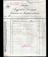 "CHEMNITZ (GERMANY) KNITTING MACHINE FACTORY "SEYFERT & DON" in 1901