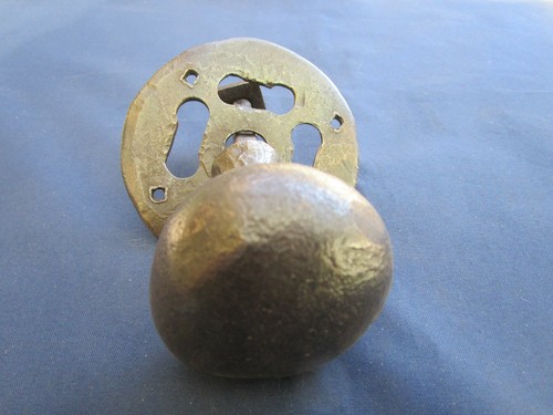 Bouton poignée ronde - , rosace
