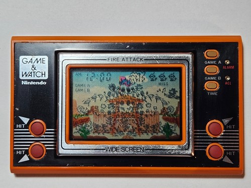 Game watch nintendo fire - game,