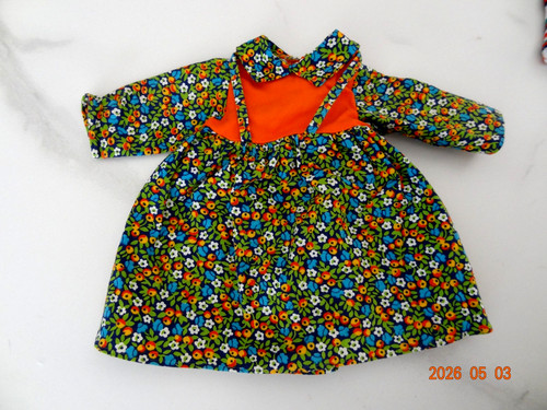 Robe vintage poupée gege - robe,