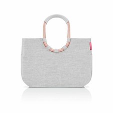 reisenthel loopshopper L sac à provisions Shopper sac Frame Twist Sky Rose 25 L