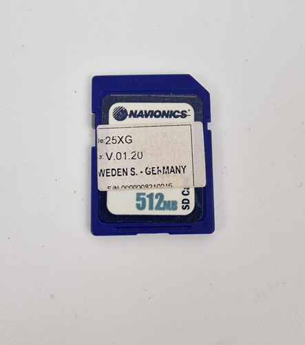 Navionics 25xg card sweden - sd,