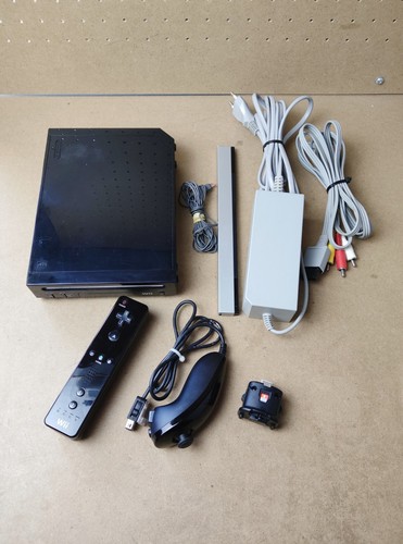 Console nintendo wii noir avec - nintendo,