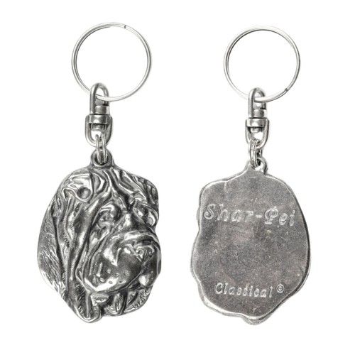 Shar pei porte clés - shar-pei,