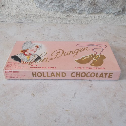 Ancienne boite carton chocolat - ancienne,