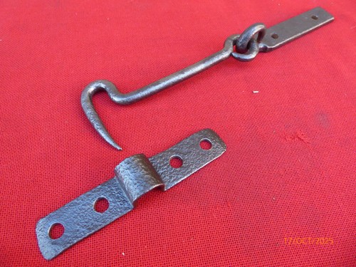 Crochet ancien fer forgé - fer,
