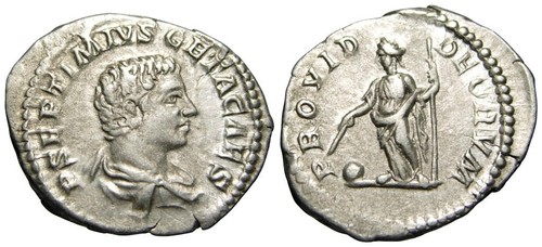 Geta caesar denarius - as,