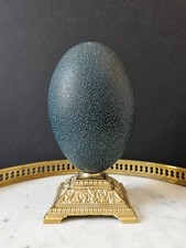Oeuf d'Autruche, Socle laiton