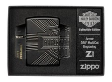 ZIPPO ★ HARLEY DAVIDSON (Armor - 360°MultiCut - 2020 collectible of the year)