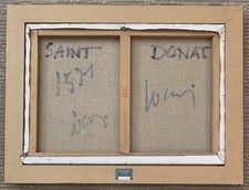 Tableau ancien huile paysage