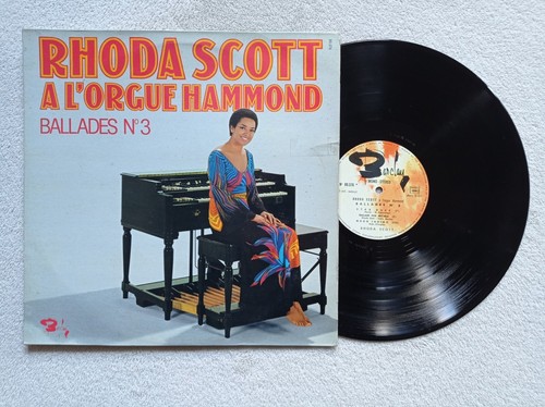 33t rhoda scott l - rhoda, l'orgue