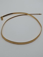 Collier Boa En Or Plaquée 18k
