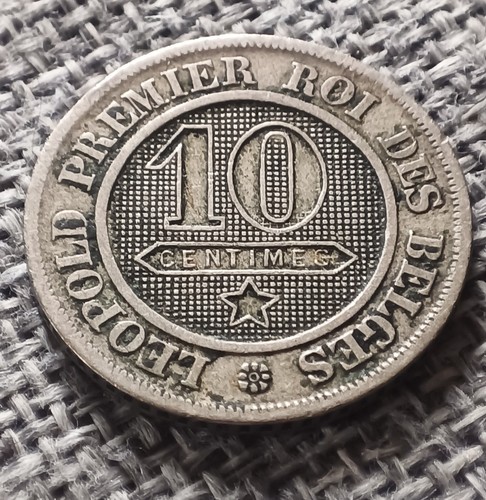 Pièce belgique centimes - pièce,