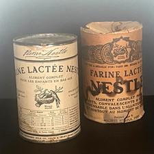 Ancienne boîte publicitaire