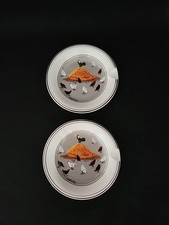 2 Ashtrays, 4", In The DESIGN NAIF pattern By VILLEROY AND BOCH