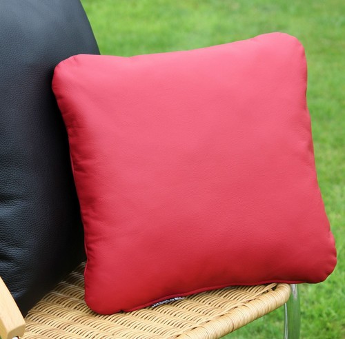 Coussins cuir véritable - coussins,