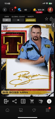 Topps slam wwe fully - slam, 21