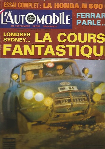 Automobile 272 - l'automobile, n°272