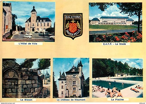 Postcard egletons - 19,