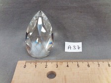 Crystal Faceted Drop Shape Chandelier Tassel (1) 49/28.5 (A37)