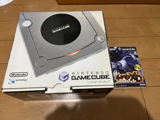 Nintendo GameCube Console & Controller Silver Color with BOX and Manual Games 13