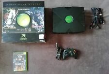 Console Xbox 1er Génération Pack Splinter Cell Chaos Theory Rainbow Six 3 Boite